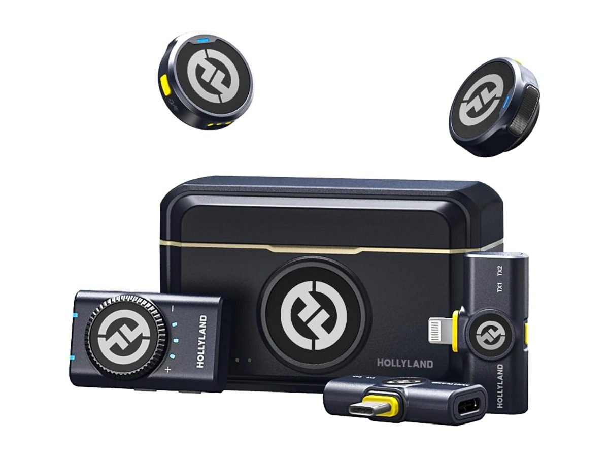 Imagem do microfone da Hollyland lark